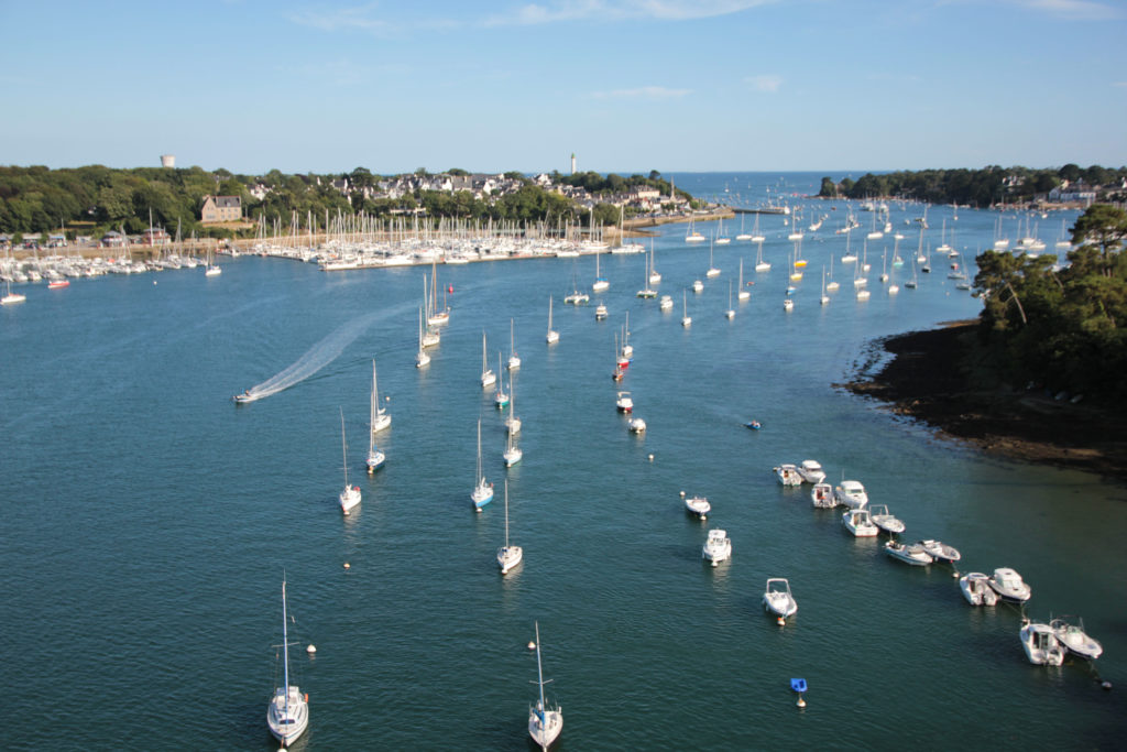 benodet vue du pont de cornouaille