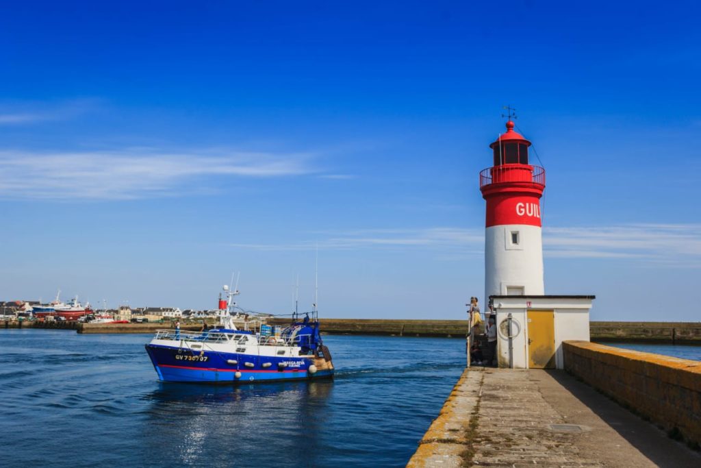 le guilvinec - port - pêche - phare - poissons - arrivée des bateaux - ©Laura Gloaguen